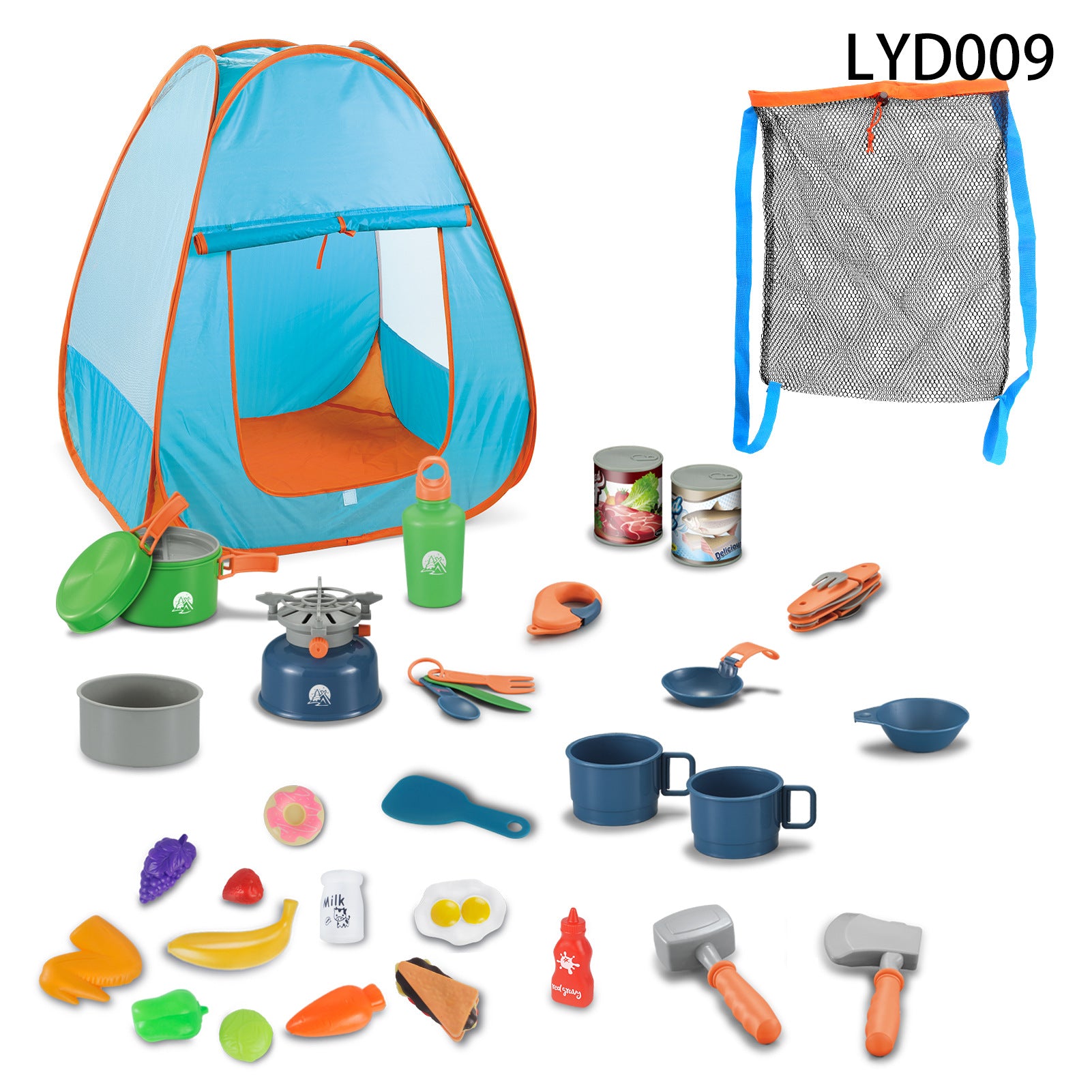 Children's Simulation Camping Tent Play House Toys Outdoor.